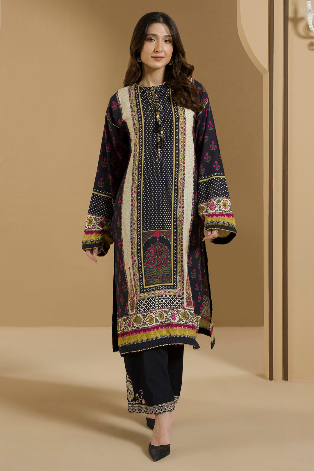 Embroidered Shirt Shalwar - 0094