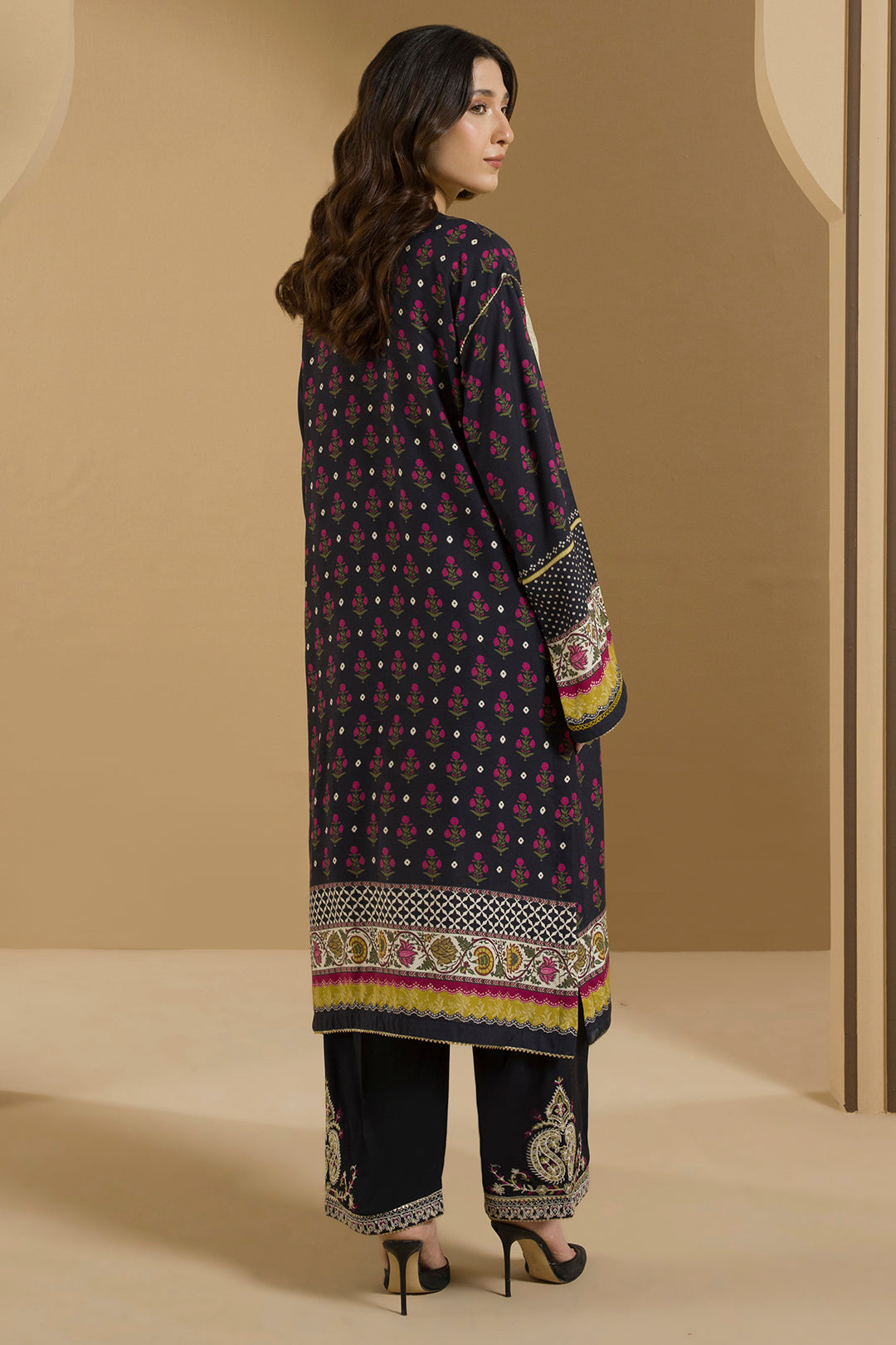 Embroidered Shirt Shalwar - 0094