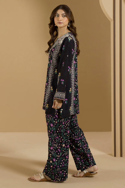 Embroidered Shirt Shalwar - 0095