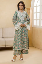 Embroidered Shirt Shalwar - 0096