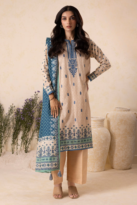 Embroidered Shirt Dupatta - 0129