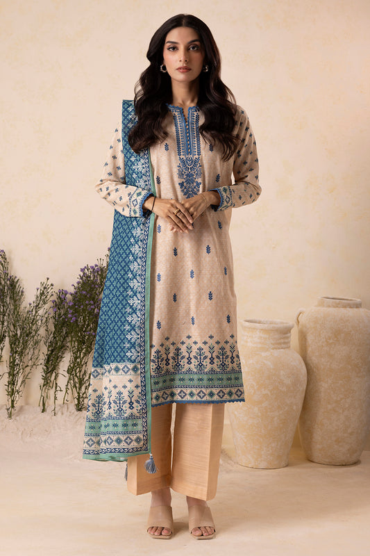Embroidered Shirt Dupatta - 0129