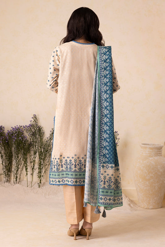 Embroidered Shirt Dupatta - 0129