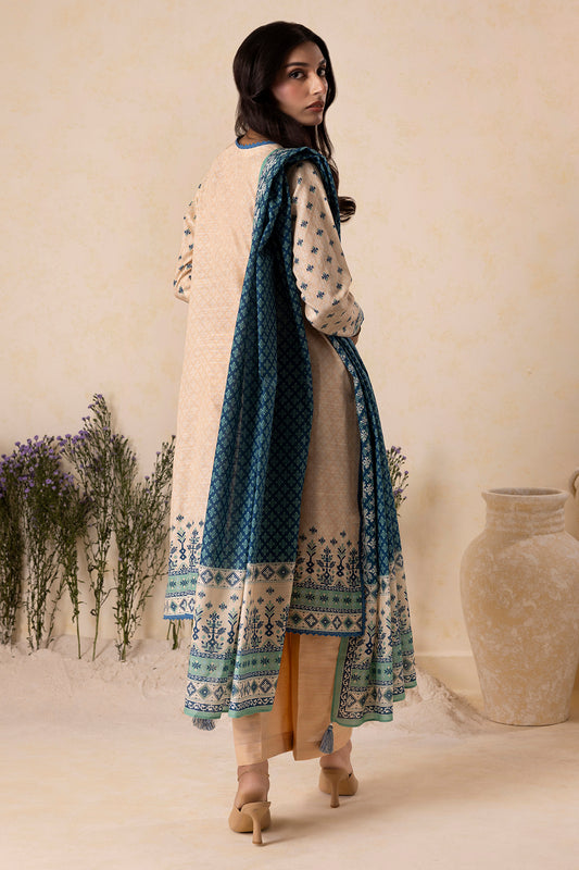 Embroidered Shirt Dupatta - 0129