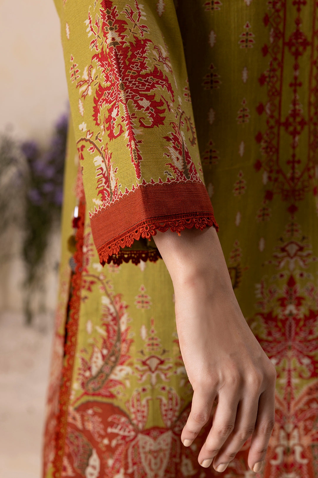 Embroidered Shirt Shalwar - 0130