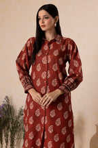 Embroidered Shirt Shalwar - 0131