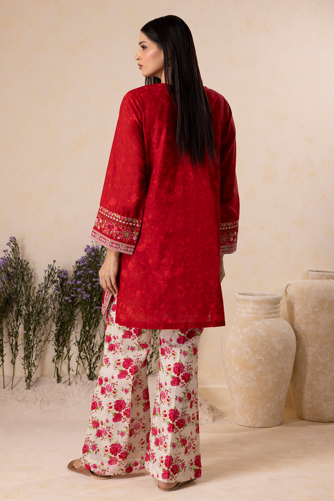Embroidered Shirt Shalwar - 0132