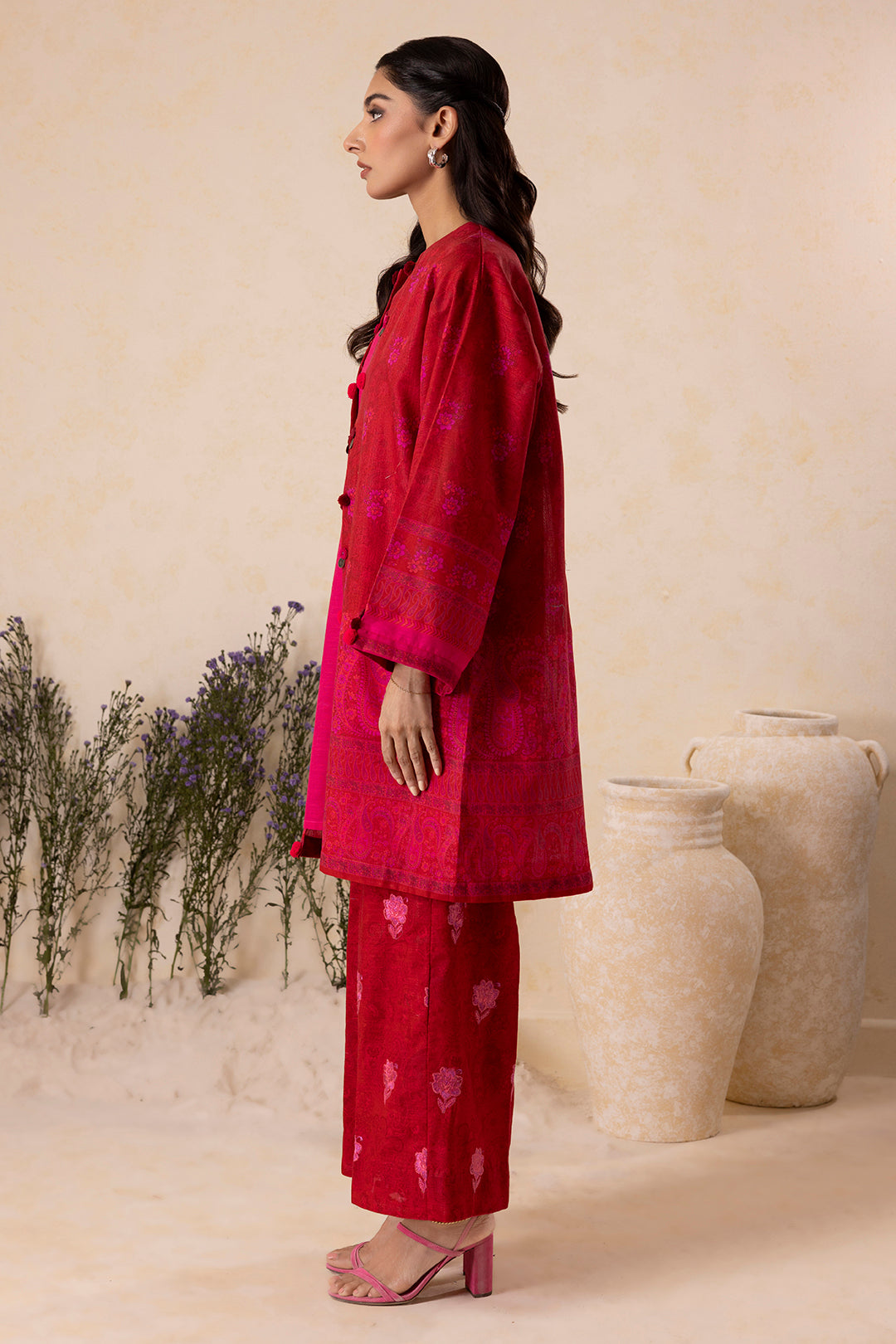 Embroidered Shirt Shalwar - 0133