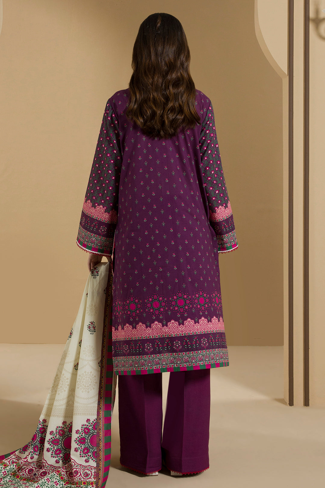 Embroidered Shirt Shalwar Dupatta - 0106