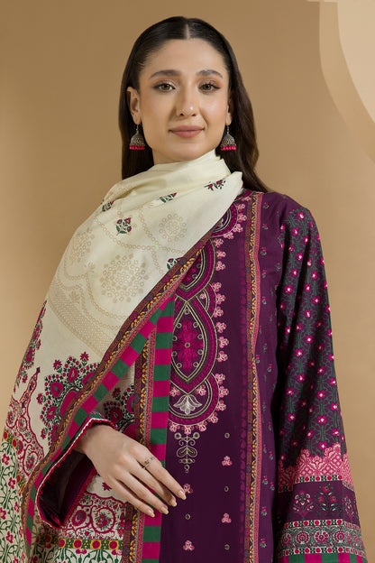 Embroidered Shirt Shalwar Dupatta - 0106