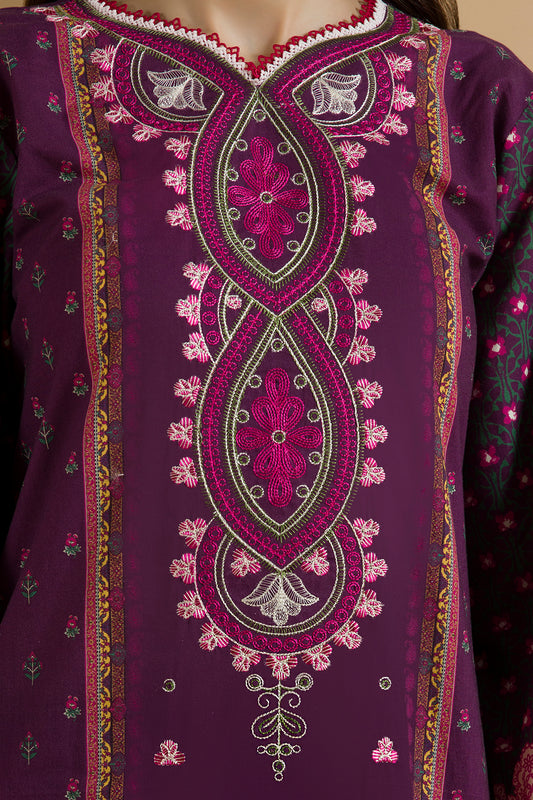 Embroidered Shirt Shalwar Dupatta - 0106