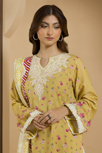 Embroidered Shirt Shalwar Dupatta - 0109