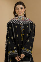 Embroidered Shirt Shalwar Dupatta - 0112