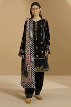 Embroidered Shirt Shalwar Dupatta - 0112