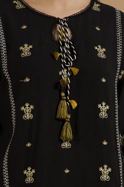 Embroidered Shirt Shalwar Dupatta - 0112