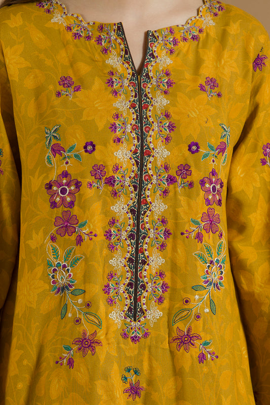 Embroidered Shirt Shalwar Dupatta - 0113