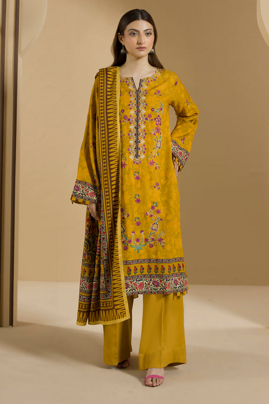 Embroidered Shirt Shalwar Dupatta - 0113