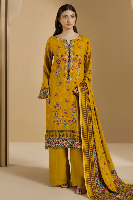 Embroidered Shirt Shalwar Dupatta - 0113