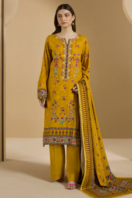 Embroidered Shirt Shalwar Dupatta - 0113