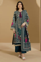 Embroidered Shirt Shalwar Dupatta - 0114
