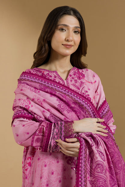 Embroidered Shirt Shalwar Dupatta - 0115