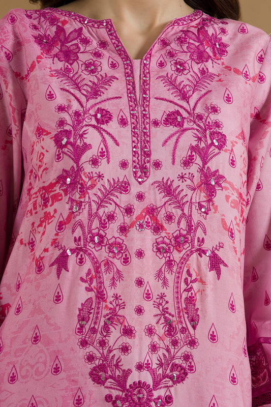 Embroidered Shirt Shalwar Dupatta - 0115