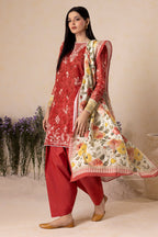 Embroidered Shirt Shalwar Dupatta - 0156