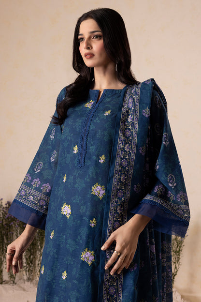 Embroidered Shirt Shalwar Dupatta - 0157