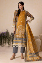 Embroidered Shirt Shalwar Dupatta - 0158