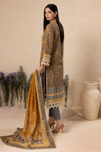 Embroidered Shirt Shalwar Dupatta - 0158
