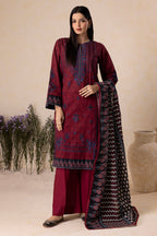 Embroidered Shirt Shalwar Dupatta - 0159