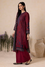 Embroidered Shirt Shalwar Dupatta - 0159