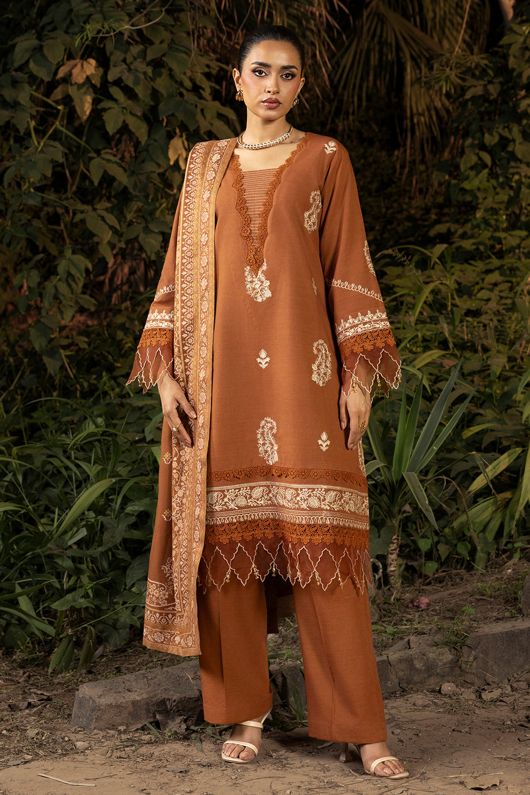 Shirt Shalwar Shawl - 0161
