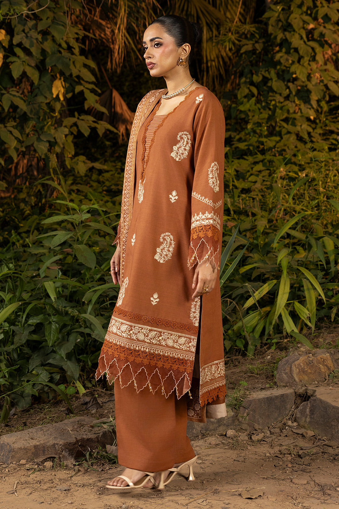 Shirt Shalwar Shawl - 0161