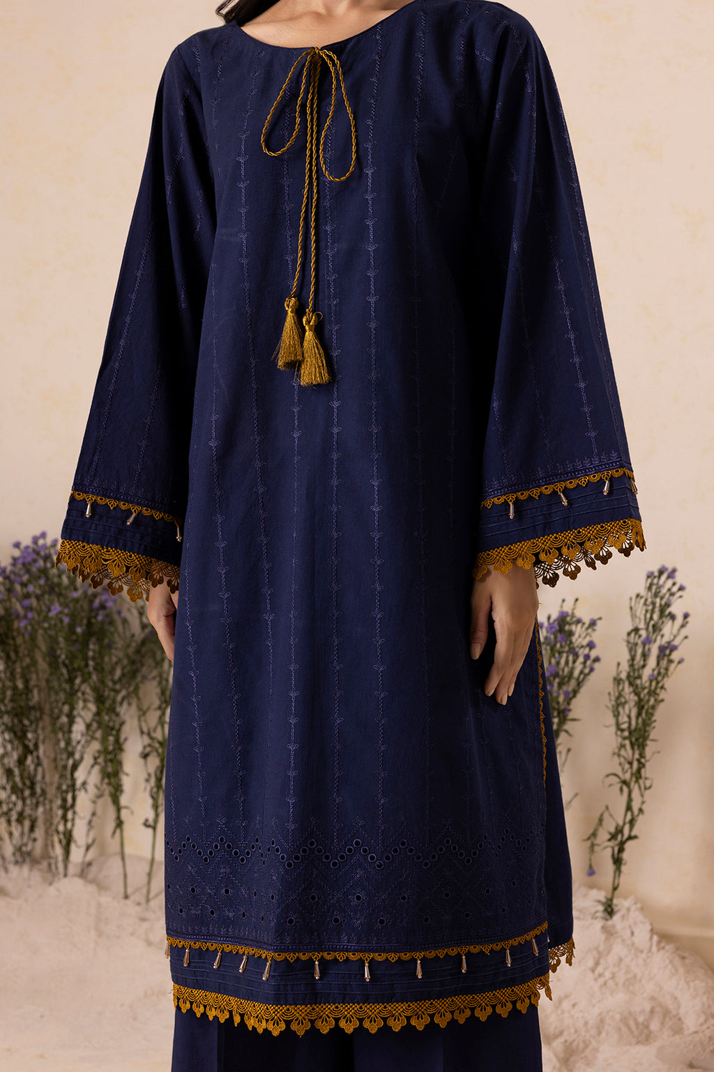 Embroidered Shirt Shalwar Dupatta - 0162