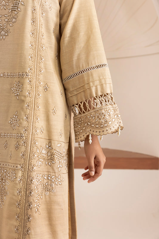 Embroidered Shirt Shalwar Shawl - 0164