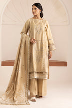 Embroidered Shirt Shalwar Shawl - 0164