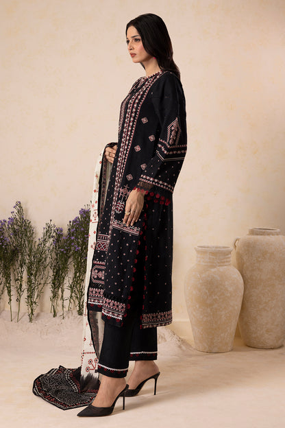 Embroidered Shirt Shalwar Dupatta - 0166