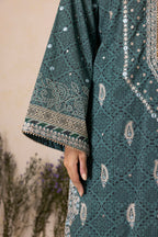 Embroidered Shirt Shalwar Dupatta - 0167
