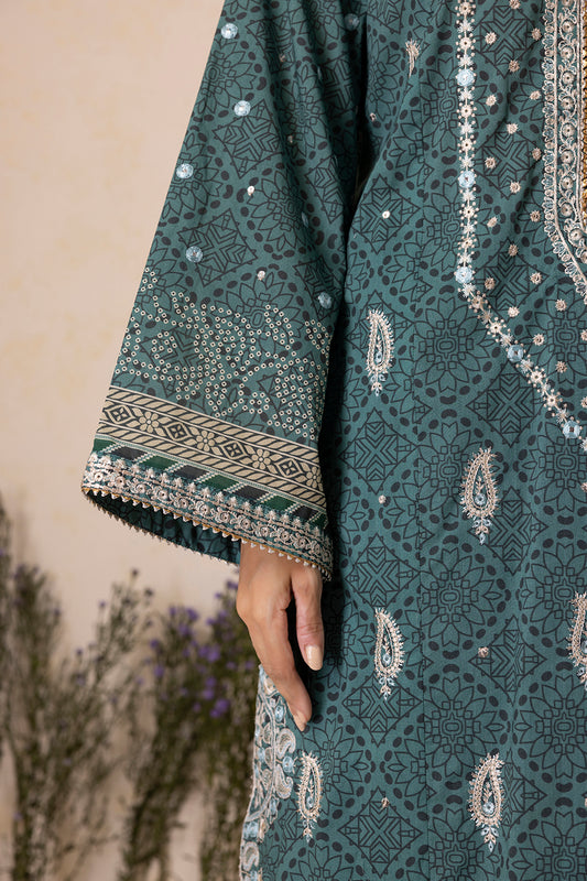 Embroidered Shirt Shalwar Dupatta - 0167