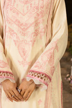 Embroidered Shirt Shalwar Shawl - 0168