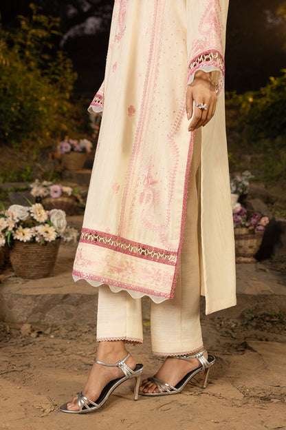 Embroidered Shirt Shalwar Shawl - 0168