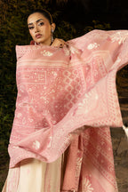 Embroidered Shirt Shalwar Shawl - 0168