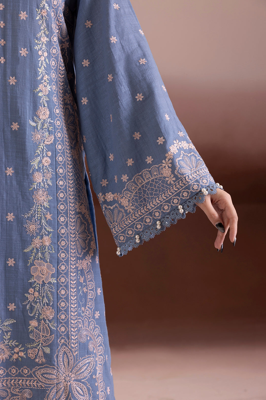 Embroidered Shirt Shalwar Dupatta - 0169