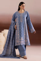 Embroidered Shirt Shalwar Dupatta - 0169