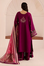 Embroidered Shirt Shalwar Dupatta - 0170