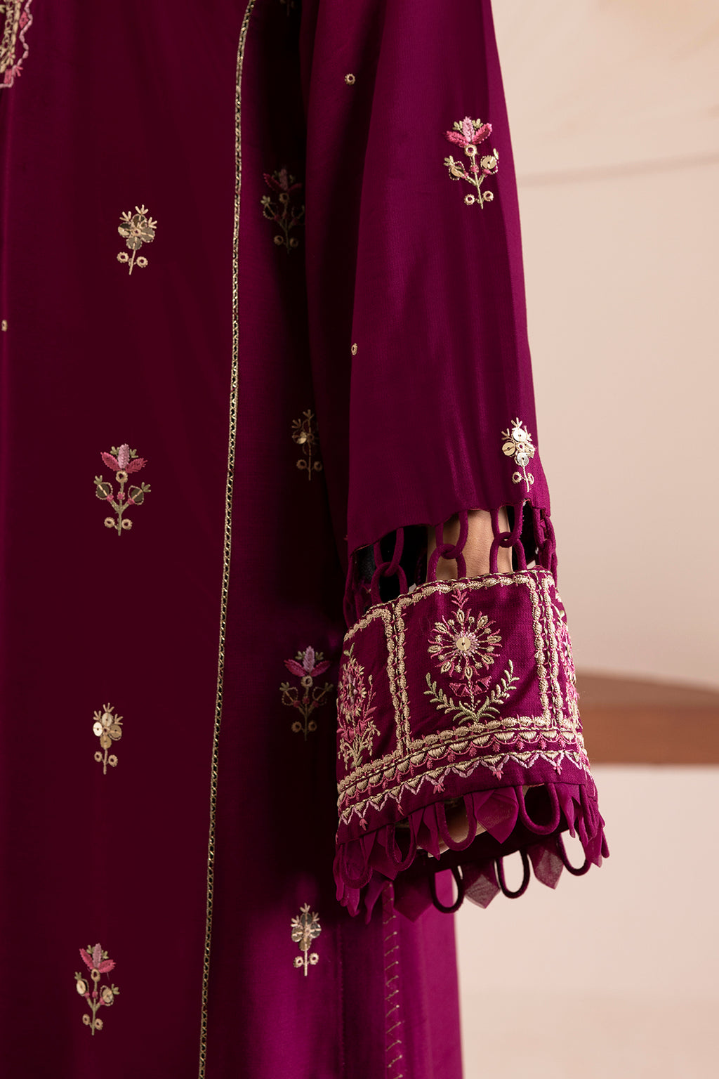 Embroidered Shirt Shalwar Dupatta - 0170
