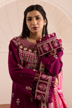 Embroidered Shirt Shalwar Dupatta - 0170
