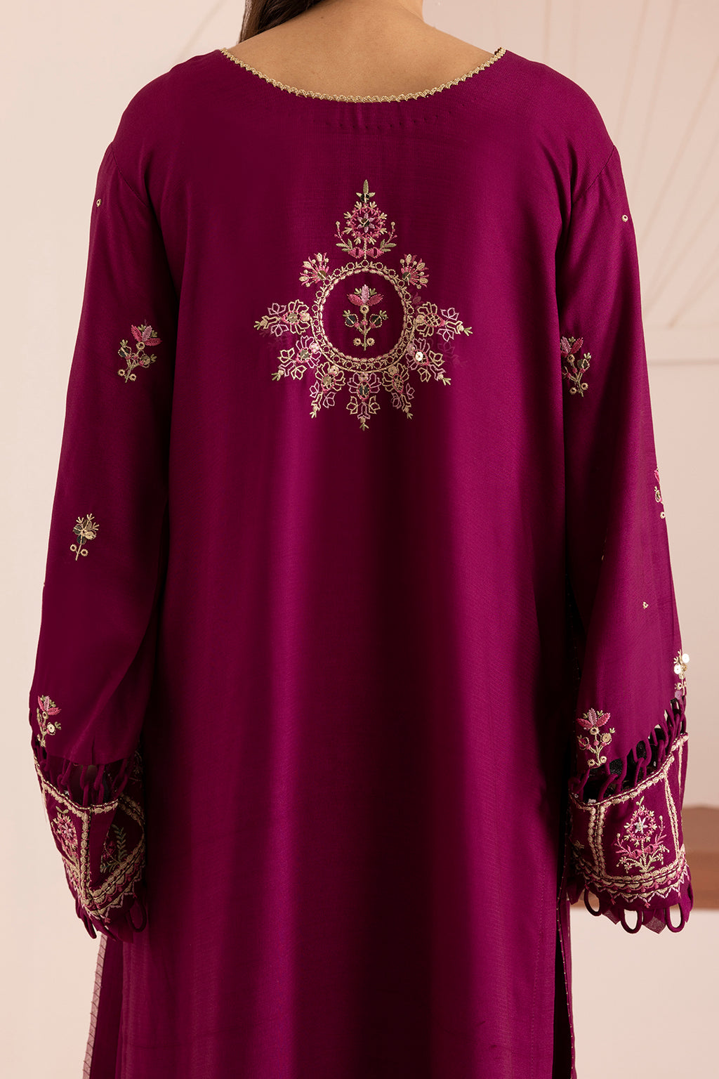 Embroidered Shirt Shalwar Dupatta - 0170