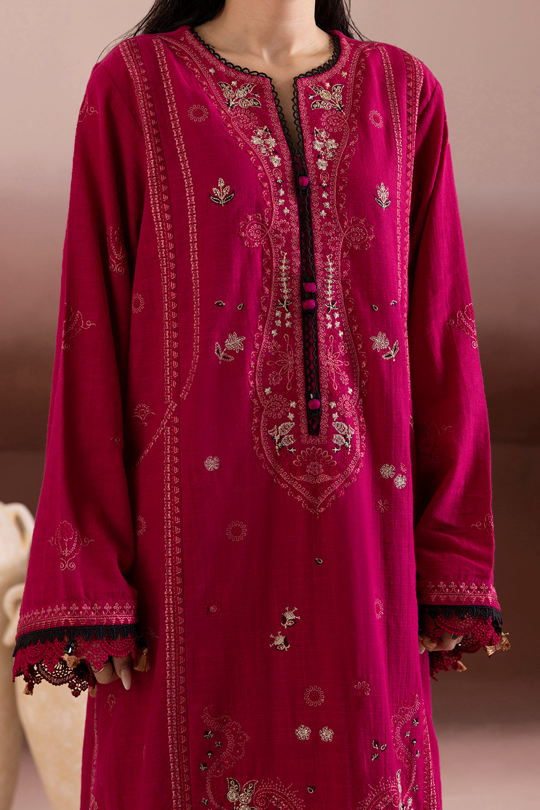 Embroidered Shirt Shalwar Dupatta - 0171
